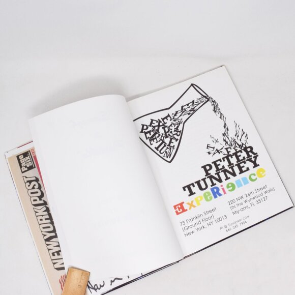 Enough Is Possible Peter Tunney Art Basel 2012 Signed Inscribed Hardcover Pop Ar - Picture 9 of 16